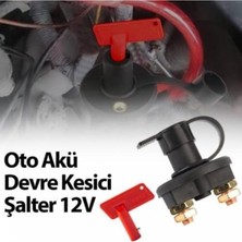 12V Oto Akü Devre Kesici Şalter Güç Koruma Anahtarı