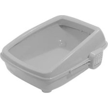 Beak's Açık Kedi Tuvalet Kum Kabı Beyaz 17*37*50 cm