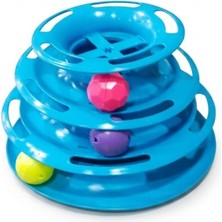 Beak's Üç Katlı Daire Kedi Yakalama Oyuncağı