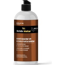 Schön Weiter Araç Oto Deri Bakım ve Koruyucu Krem 500ML (Onyx)