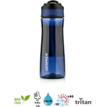 PremiumPort Sağlıklı ve Şık 650 ml Tritan Su Matarası, Dayanıklı ve Hafif Tasarım