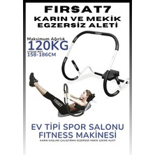 PremiumPort Karın Kasları Çalıştıran Ev Tipi Fitness Aleti, Ab Roller, Mekik Çekme