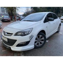 Ayna Kapağı Opel Astra J Batman Tasarımı Piano Black Abs Plastik