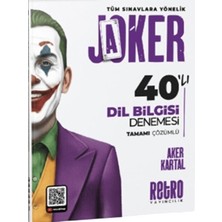 Retro Yayıncılık Tüm Ösym Sınavları Için Dil Bilgisi 40'lı Deneme