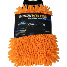Schön Weiter Mikrofiber Çift Taraflı Araç Oto Yıkama Eldiveni – Çizmez | Yüksek Köpük Tutucu