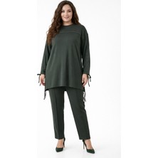 Baglan Kadın Taşlı Tunik Pantolon Takım  BGL-ST05429