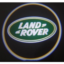 Land Rover Araçlar Için Pilli Yapıştırmalı Kapı Altı LED Logo