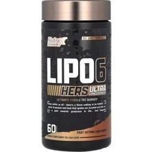 Nutrex Lipo 6 Hers Ultra Fat Burner Concentrate Women 60 Capsules - Bayanlara Özel Takviye