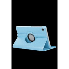 Pileli Store Pilelistore   Samsung Galaxy Tab A11 360 Tablet Deri Kılıf - Turkuaz