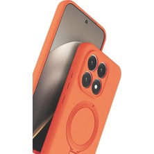 TKÇ Mey Ithalat®   Mi 15T Regal Magsafe Standlı Kapak - Turuncu