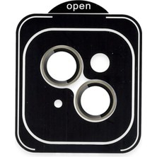 TKÇ Mey Ithalat®   iPhone 13 Pvd Metal Kamera Lens - Natural Grey