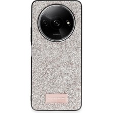 TKÇ Mey Ithalat®   Redmi A3 4g Bright Simli Kapak - Gold
