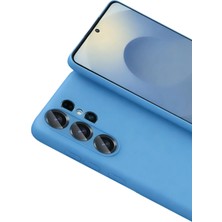 TKÇ Mey Ithalat®  Samsung Galaxy S26 Ultra Nano Içi Kadife Silikon - Mavi
