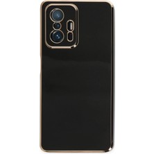 TKÇ Mey Ithalat®   Mi 11T Pro Kılıf Volet Silikon - Siyah