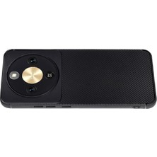 TKÇ Mey Ithalat®  Huawei Honor Magic 8 Lite Auto Focus Karbon Kapak - Siyah