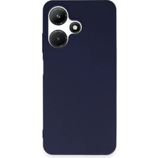 TKÇ Mey Ithalat®  Infinix Hot 30I Kılıf First Silikon - Lacivert