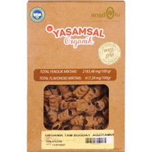 Yaşamsal Organik Makarna Tam Buğday Ağzı Yamuk