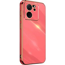TKÇ Mey Ithalat®   Mi 13T Pro Kılıf Volet Silikon - Kırmızı