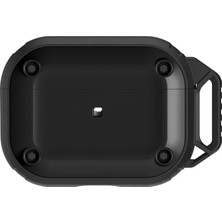 TKÇ Mey Ithalat®  Airpods Pro 2 (2.nesil) Asgard Kılıf - Siyah