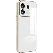 TKÇ Mey Ithalat®   Redmi Note 13 5g Kılıf Volet Silikon - Beyaz