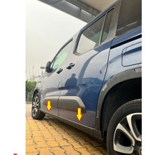 Opel Combo E Yan Marşpiyel Kaplama 4 Parça Abs 2019-2025