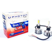 Duo H3 12-24V LED Xenon Sis Farı Opel Astra H Için Yüksek Performans