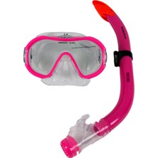 PremiumPort Çocuklar Için Renkli Maske ve Snorkel Seti, Deniz Macerası Için Eğlenceli Kit