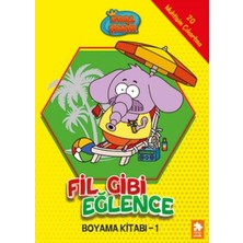 Bilfold Kral Şakir Fil Gibi Eğlence Boyama Kitabı- 1