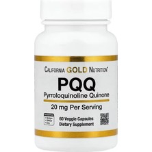California Gold Nutrition Pqq Brain & Cognitive Antioxidants 20 Mg 60 Veggie Capsules