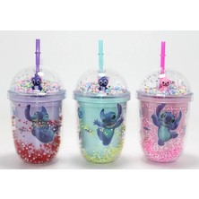 Kanonik Education Stitch Figürlü Pipetli Kapaklı Kupa Bardak ALK5110