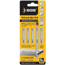 Sgs Dekupaj Ağzı Metal T318A 5 Li Set