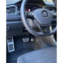 Krom Pedal Seti, Golf 7 Mk3, Leon, Passat B8 ve Ateca Için Şık Tasarım