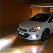 Yüksek Parlaklıklı LED Sis Farı Ampulü, Makyajlı Kasa, Duo H11