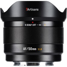 7ARTISANS 50MM F1.8 Aps-C Lite Series Af Lens Fuji (Fx Mount)