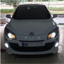 Yüksek Parlaklık LED Sis Farı Ampulü Duo H8 H16 Renault Megane 3 Için