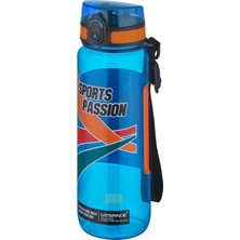 PremiumPort 800ML Spor Tutma Bölmeli Dayanıklı Tritan Su Matarası