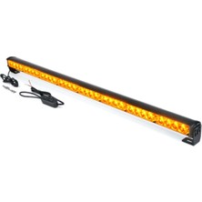 Güçlü 32 LED 160W 90 cm Off Road Acil Durum Ikaz Tepe Lambası
