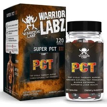 Warrior Labs Warrior Pct Tst Boost Tribulus With Liver Nac N-Acetyl Cysteine Milk Thistle Saw Palmetto 120 Caps