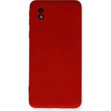 Ne Lazım Bana Galaxy A01 Core Kılıf Nano Içi Kadife - Kırmızı