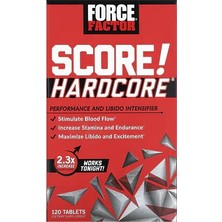 Force Factor Score Nitric Oxide Booster Tongkat Alı Tribulus Men Citrulline 120 Tablet
