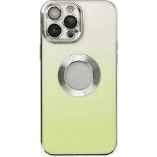 TKÇ Mey Ithalat®  iPhone 13 Pro Kılıf Best Silikon - Yeşil