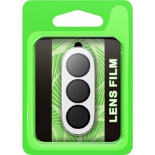 TKÇ Mey Ithalat®  Samsung Galaxy A17 Raze Metal Kamera Lens - Gümüş