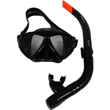 PremiumPort Yüzme Maskesi ve Snorkel Seti, Su Altı Keşifleri Için M49/SN6
