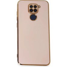 TKÇ Mey Ithalat®   Redmi Note 9 Kılıf Volet Silikon - Pembe