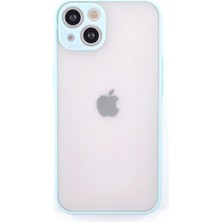 TKÇ Mey Ithalat®  iPhone 15 Plus Kılıf Montreal Silikon Kapak - Turkuaz