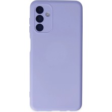 TKÇ Mey Ithalat®  Samsung Galaxy A04S Kılıf Nano Içi Kadife Silikon - Lila