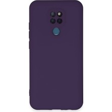 TKÇ Mey Ithalat®  General Mobile Gm 20 Kılıf Nano Içi Kadife Silikon - Mor