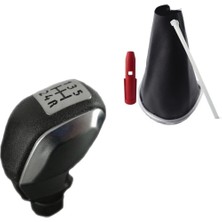 Zetoto Clio 3 Spor Vites Topuzu Ve Körüğü Takım 5 İleri Gri Çerçeveli Körük + Spor Topuzu 2