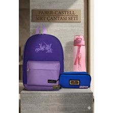 Sports Faber Castell Okul Seyahat Spor Sırt Çantası - Suluk&Matara HEDİYE