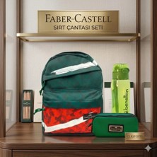 Sports Faber Castel Okul-Seyahat-Spor Sırt Çantası - Lisanslı Suluk&Matara Hediye